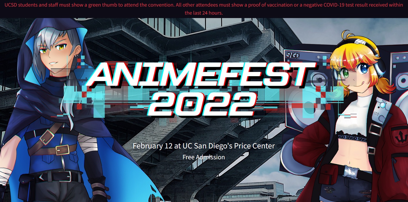 Animefest 2022 Website